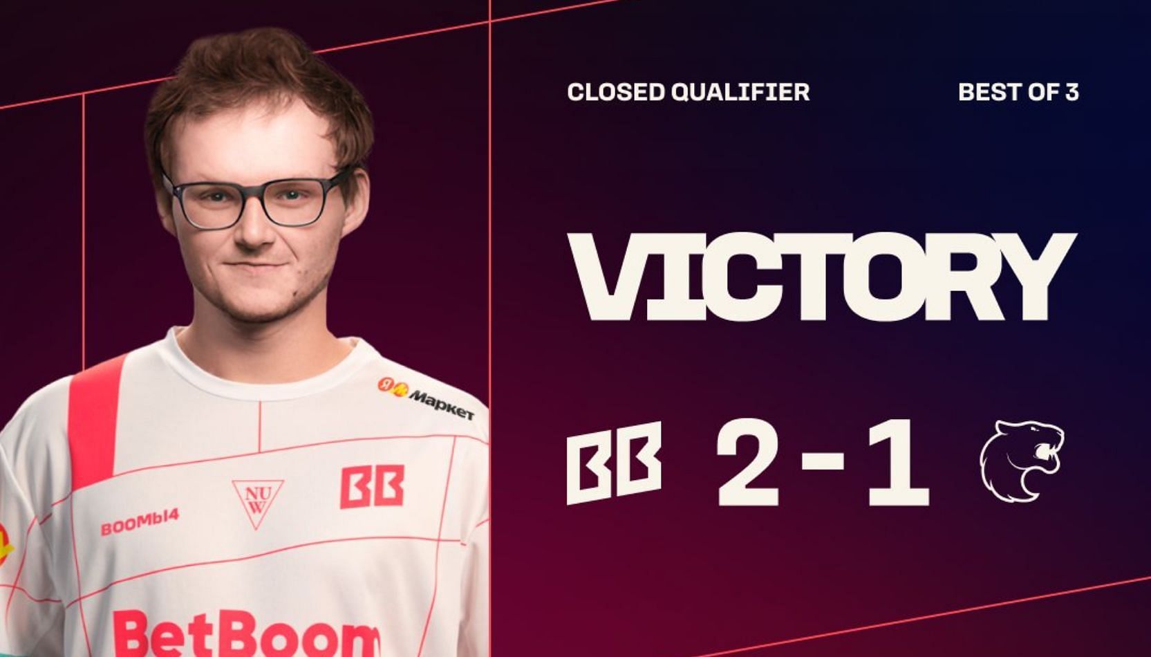 Boombl4 in the BetBoom jersey (Image via X || @BetBoomTeam)